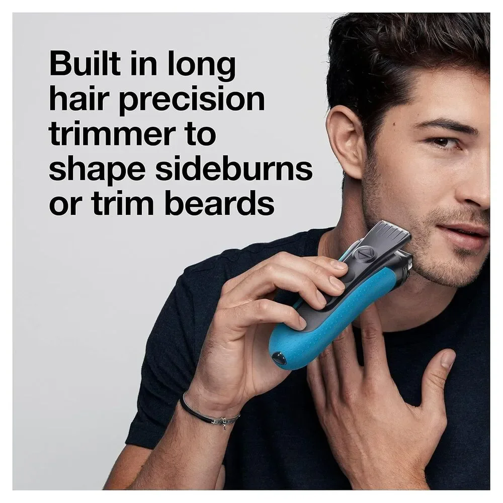 Braun Series 3 ProSkin Men's Electric Razor Trimmer Rechargeable 4pcs Open Box